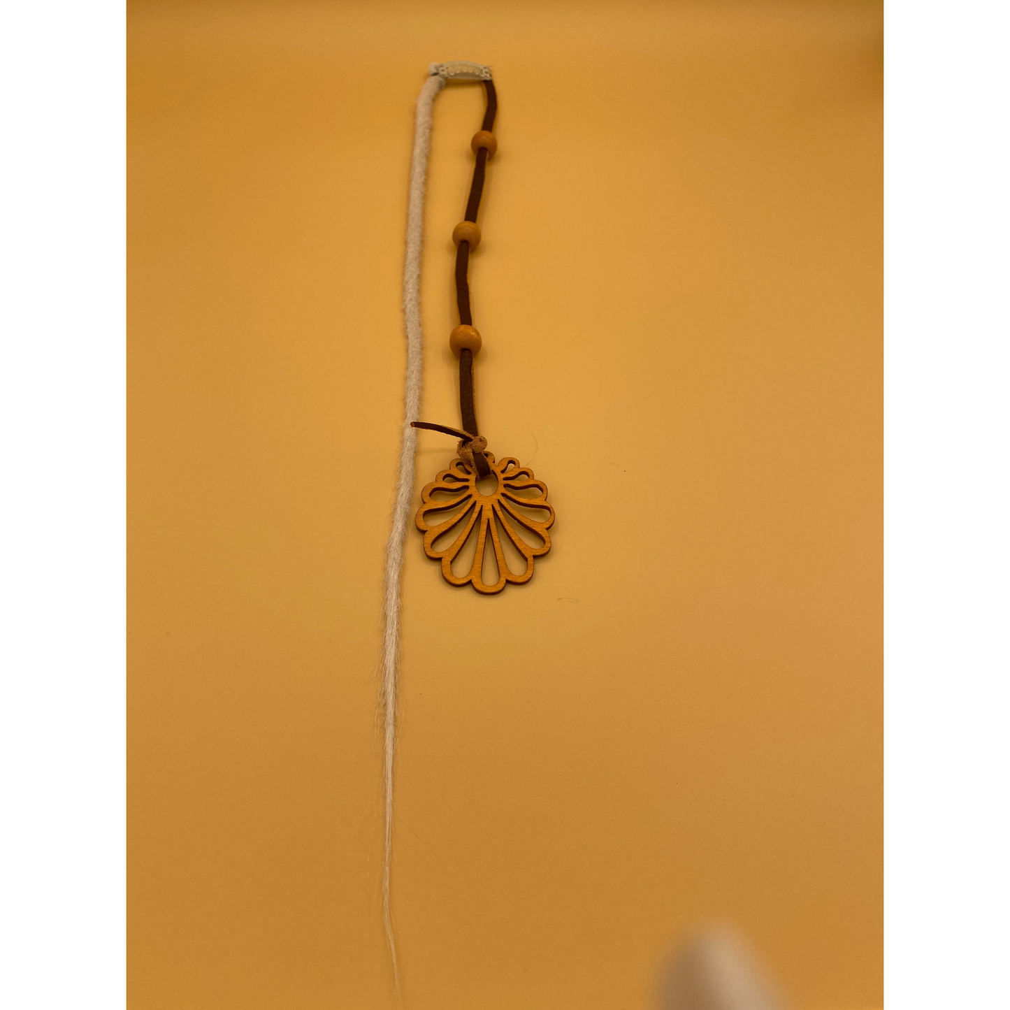 "K-Clip-in" Hair Extension - Platinum Dread & Leather