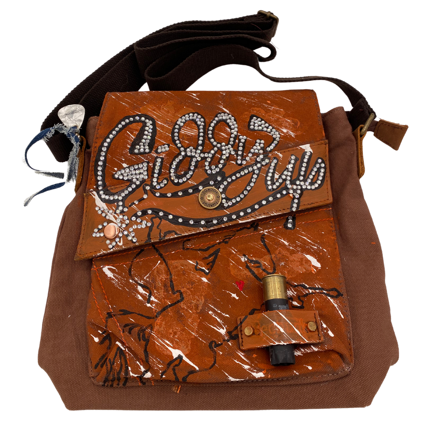 Giddy Up! - K-Girl Canvas Shoulder Crossbody Bag