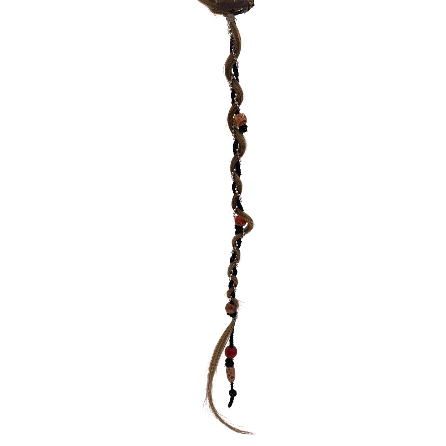 K-Clip Hair Extension - Blonde Braided Chain!