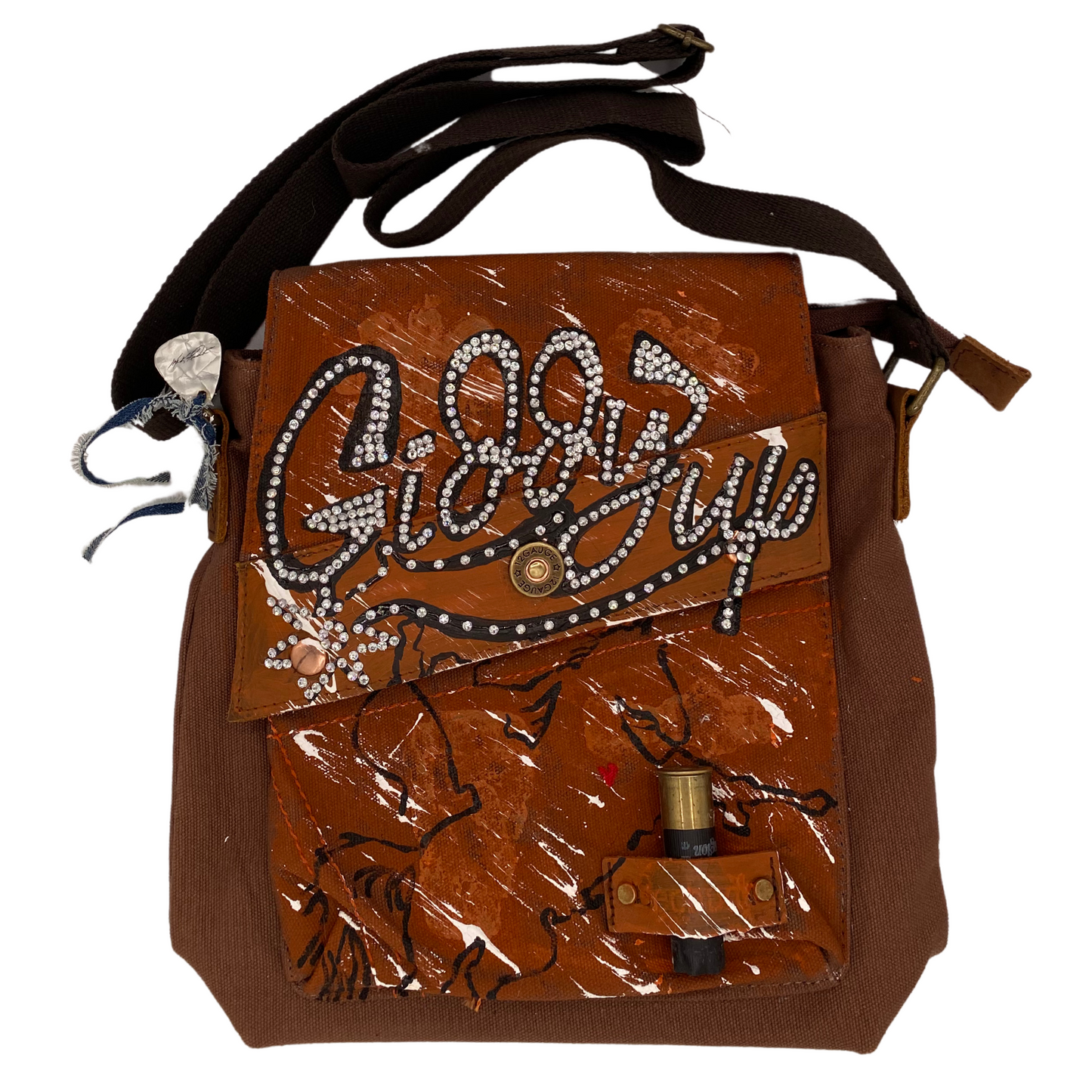Giddy Up! - K-Girl Canvas Shoulder Crossbody Bag